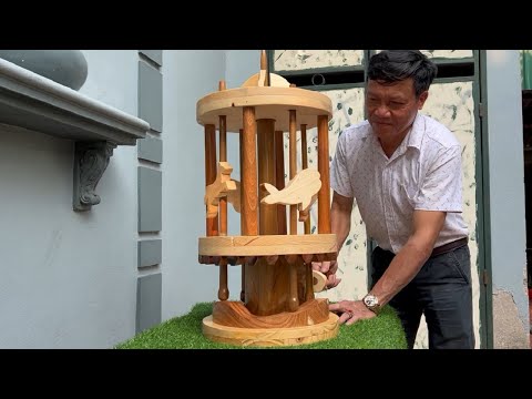 Unique carousel and whale: The ultimate DIY project