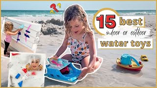 BEST INDOOR WATER TOYS FOR TODDLERS | Must Have List For Wat