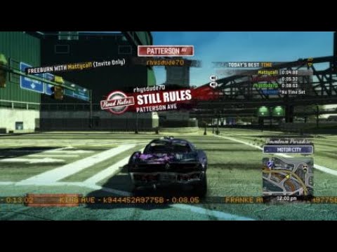 Burnout Paradise Remastered Lap Time Tempo WR