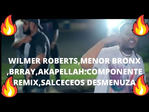 WILMER ROBERTS,MENOR BRONX,BRAY,AKAPELLAH:MI COMPONENTE REMIX Y SALCEOS  DESMENUZA