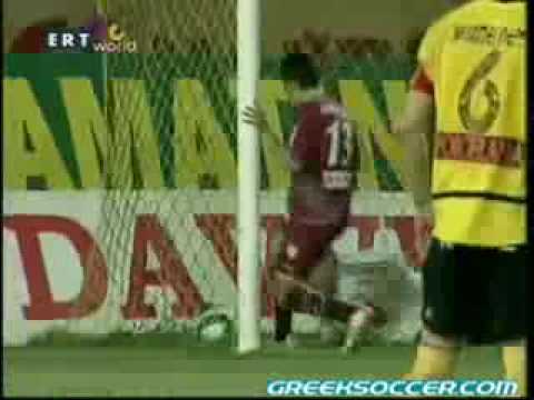 23/03/2008 - Gol de Facundo Parra en Grecia