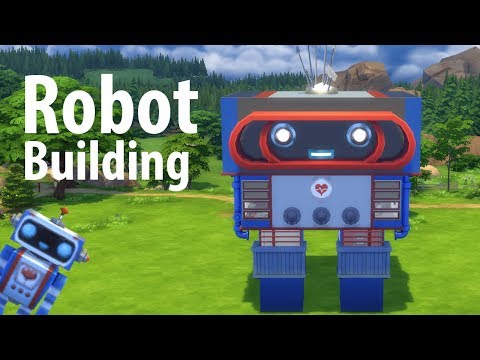 The Sims 4 - Bleep the Robot | Speed Build | Robot House Building