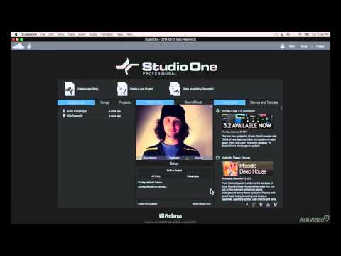 Studio One 101: Absolute Beginner's Guide - 5. Creating a New Song