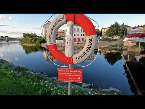 Beautiful HÄRNÖSAND 2023. Filmed in August.