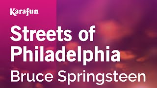 Karaoke Streets Of Philadelphia - Bruce Springsteen *