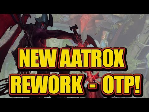 OTP Playing New Aatrox Rework Top!(IS AATROX OP NOW)| Challenger LOL Replays
