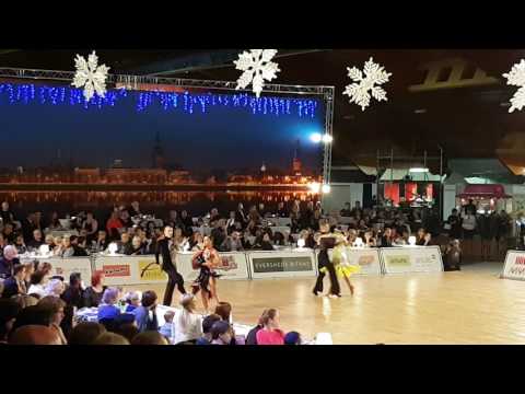 WDSF Youth Open La, Baltic cup 2016, Riga. Miroslav Bonev - Emiliya Dzhelebova, samba