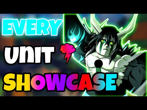 EVERY UNIT Showcase in Anime Ultra Verse (Best Storm Trait!)