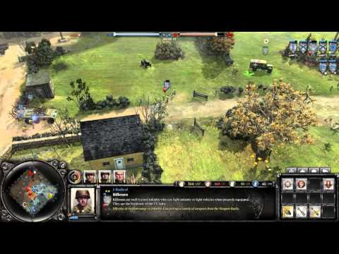 Company of Heroes 2 _ 2v2 USF+RU  vs.  OBK+OBK
