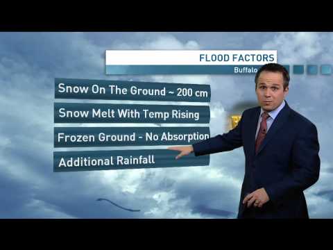 Record Buffalo snow increases flood risk
