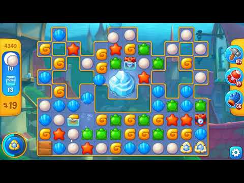 Fishdom level 4349 🐠 Playrix HD