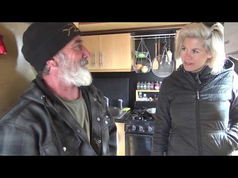 Full Time Tiny Living 100% Off The Grid | DIY Cargo Trailer Conversion  With Lance & Tamra