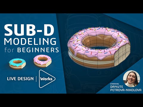 SubD (Subdivision Modeling) for Beginners - SOLIDWORKS LIVE Design - Episode 10 (2023)