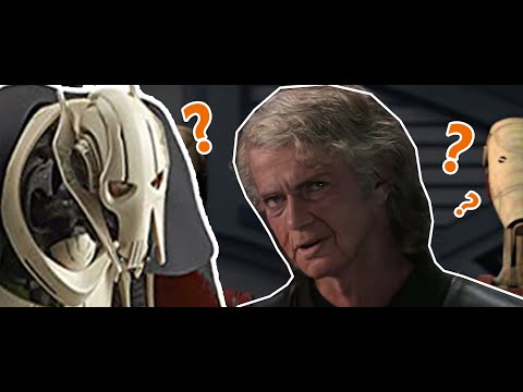 Tall Grievous and Old Anakin know nothing about each other