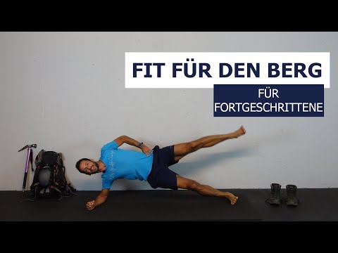 Bergfit - Basisübungen für Fortgeschrittene