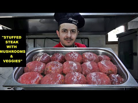 Perfect Stuffed Steak Recipe | Delicious Meals with Chef Salim