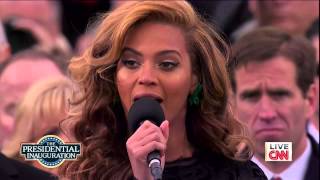 Beyonce singin the National Anthem(HD)