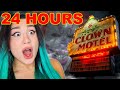 STAYING AT THE CLOWN MOTEL *OVERNIGHT GHOST INVESTIGATION*