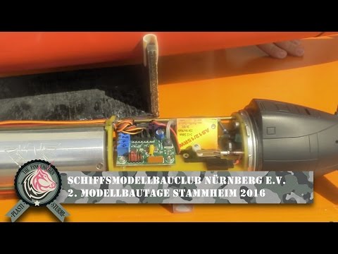 RC-U-Boote U-34 + USS Stonewall Jackson / Schiffsmodellbauclub Nürnberg 2. Modelltage Stammheim 2016