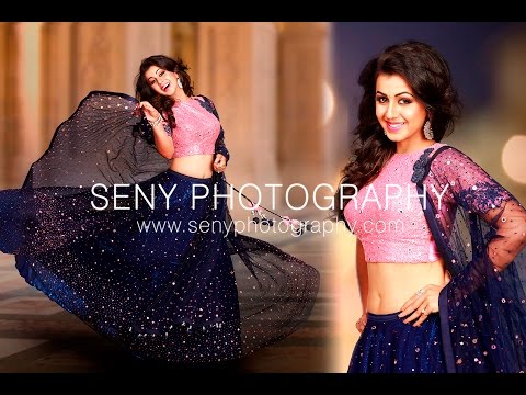 Actress Nikki Galrani shoot making video