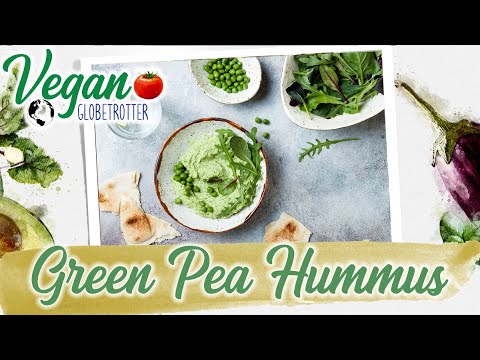 Green Pea Hummus: Delightfully healthy and delicious! | Vegan Globetrotter