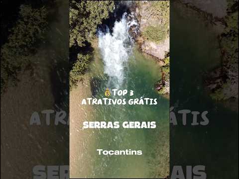 💰 TOP 3 PRAIAS GRÁTIS nas Serras Gerais do Tocantins! | Dica Bônus Imperdível