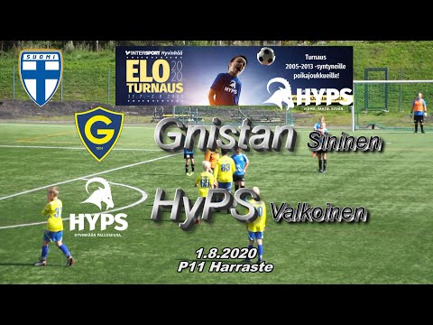 Intersport P11 Eloturnaus Gnistan Sininen - HyPS Valkoinen 1.8.2020