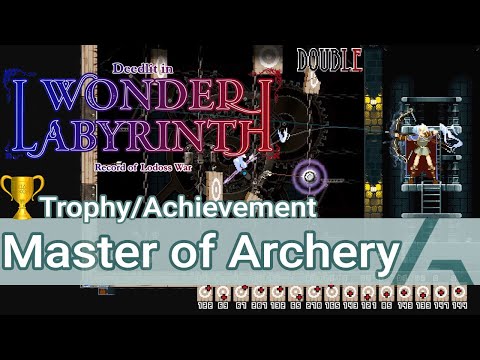 Deedlit in Wonder Labyrinth | Trophy/Achievement Master of Archery (Trofeo Maestro de tiro con arco)