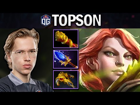 OG.TOPSON WINDRANGER - BEST MID PLAYER - DOTA 2 7.27 GAMEPLAY