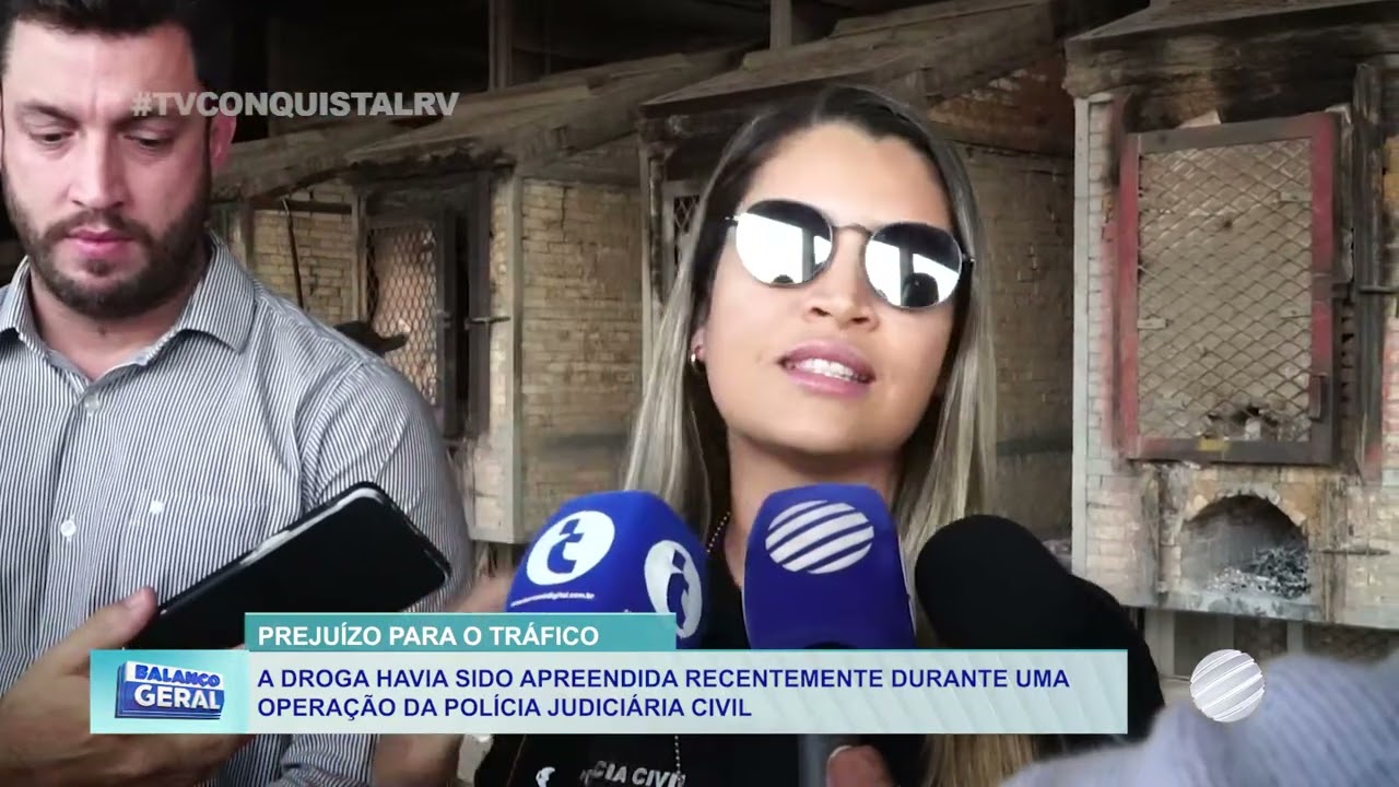 Polícia incinera drogas de R$ 2 milhões em Lucas do Rio Verde