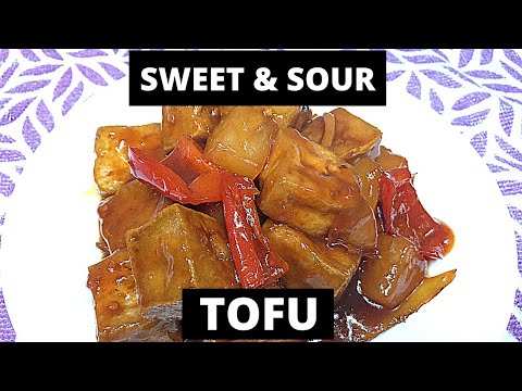 HOW TO MAKE SWEET & SOUR TOFU | BARBZ KITCHEN