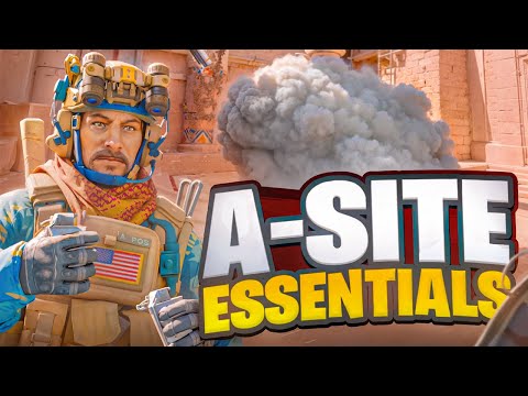 CS2 Anubis - Essential A-SITE Smokes!