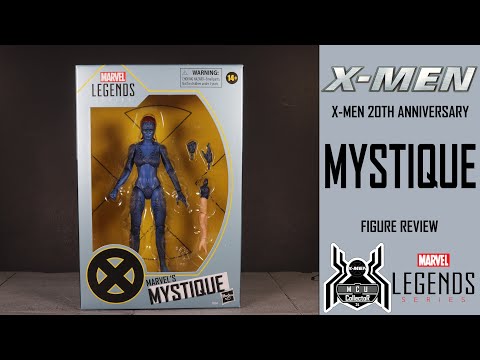Marvel Legends X Men 20th Anniversary Movie MYSTIQUE Figure Review