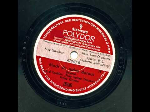 Fritz Stammer: Mach dir nichts daraus (Siemens-Polydor 47940)