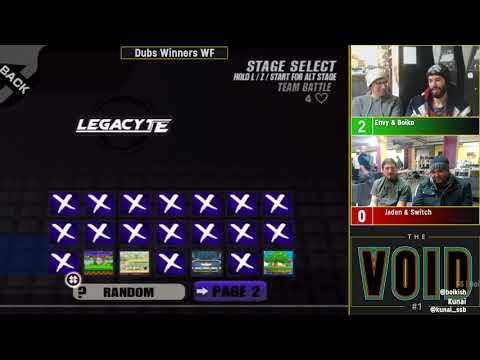 The Void Monthly #1:  - Dubs Winners WF: Envy & Boiko vs. Jaden & Switch