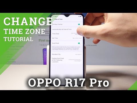 How to Set Up Date in OPPO R17 Pro - Time Settings