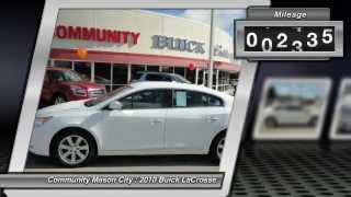 preview picture of video '2010 Buick LaCrosse CXL Review - Community Buick - Mason City Iowa'