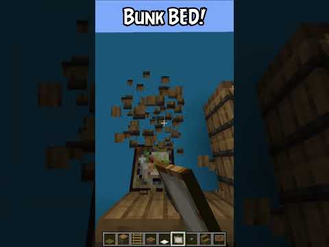 Viral Tik Tok Hack: Minecraft Bunk Bed!