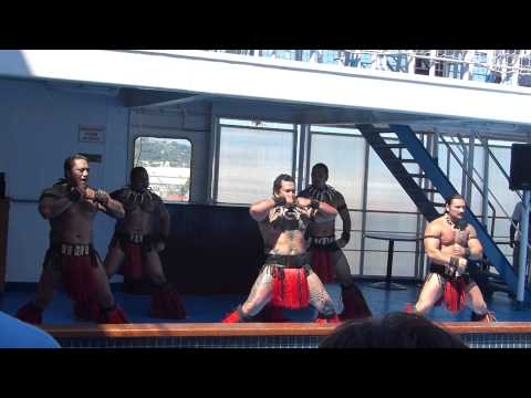 A Welcome Dance on Aranui 3 by Marquesan Dancers