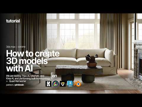 Create 3D Models with AI: Exploring Tripo, Meshy, and Krea Tools!