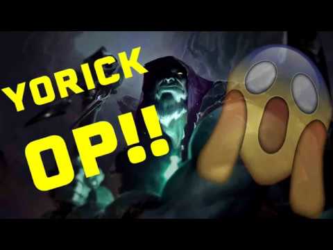 YORICK IS OP!! Insane 1v9 plays!! (lol Montage)