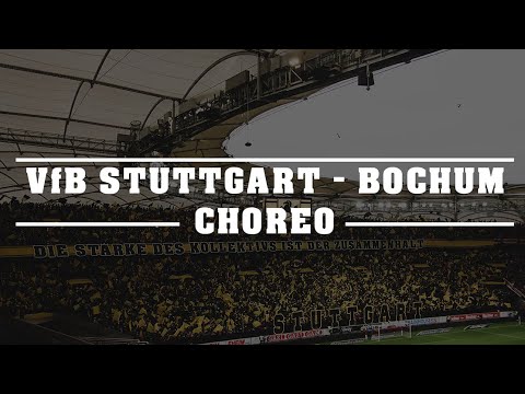 VfB Stuttgart - VfL Bochum 15.10.2022 Choreo