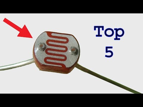 Top 5  useful LDR projects, very easy electronics diy projects Video