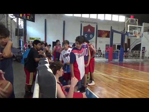 Olimpia (U15-A) vs Estudiantes (U15-A) - Final 3 de 3 - 12-12-2017 - Parte 1