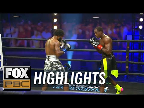 Chordale Booker narrowly remains undefeated in win over Sonny Duversonne | HIGHLIGHTS | PBC ON FOX