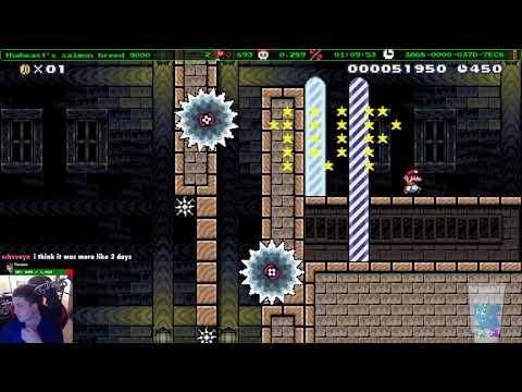 Super Mario Maker - thabeast's salmon breed 9000 by Jarmo