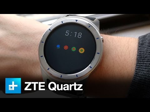 ZTE Quartz Smartwatch - Hands On Review
