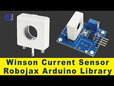 , title : 'Winson WCS1800 WCS2750 WCS1500 Hall Effect Current Sensor with Robojax Arduino Library'