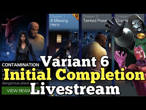Variant 6 Initial Completion Livestream! | Cheese Time! | Marvel Contest Of Champions