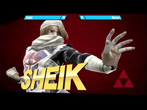 FD4 - Saiki (Sheik) vs Horse (Ness,ZSS) - Winner's Semis Part 1